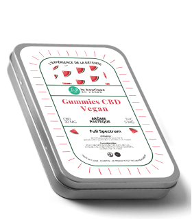 Gummies CBD & THC pastèque