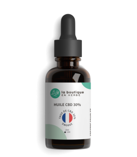 Huile CBD française 30%