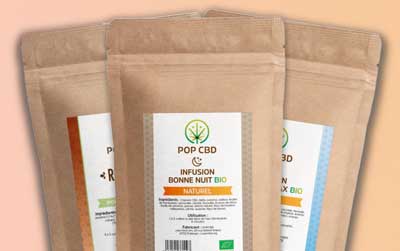 infusions de chanvre cbd en vente à nantes